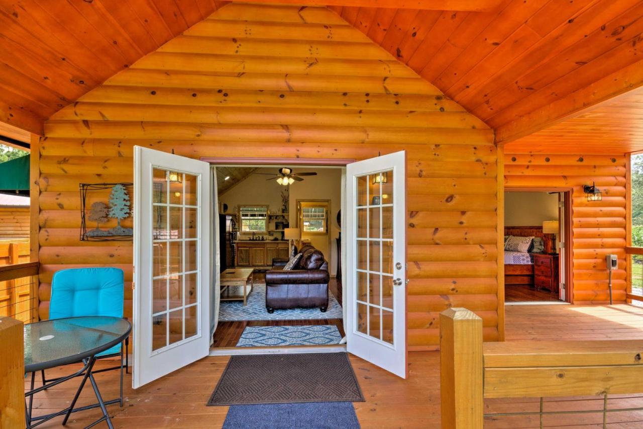 Cozy Riverfront Cabin With Private Deck And Hot Tub! Bryson City Ngoại thất bức ảnh
